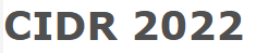 CIDR 2022